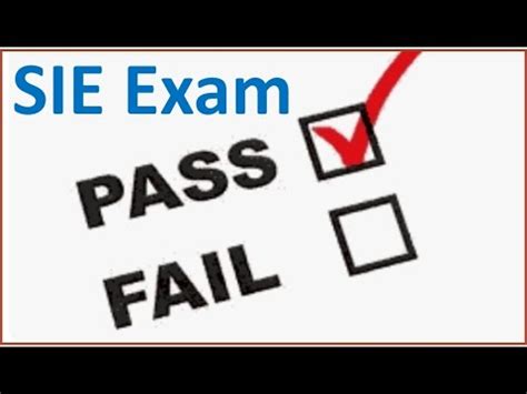 is the sie test hard|score needed to pass sie.